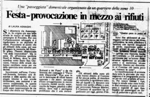Dal quotidiano La Repubblica - 1984