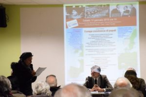 Sig.ra Lorenzi - Incontro 'Europa convivenza di popoli - 19 Gennaio 2019