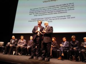 Vittorio Magni e Giangiacomo Schiavi - Vittorio Magni, Premio Virtù Civica 2019